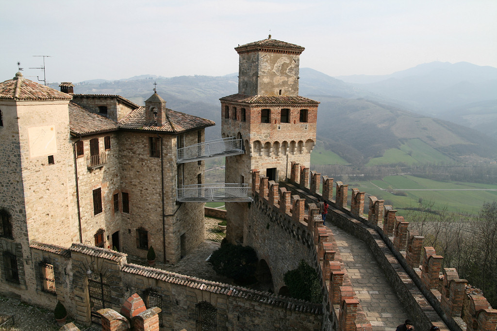 Veduta del Borgo di Vigoleno