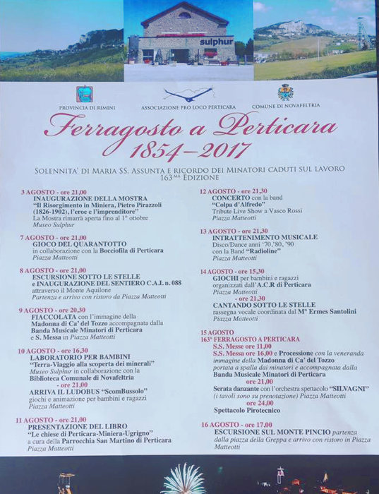 Ferragosto a Perticara @ Perticara RN | Perticara | Emilia-Romagna | Italia
