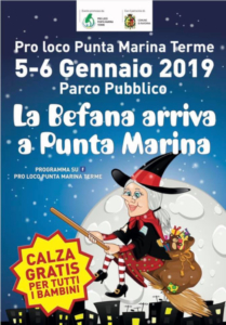 Arriva la Befana a Punta Marina Terme @ Punta Marina Terme (RA) | Punta Marina | Emilia-Romagna | Italia