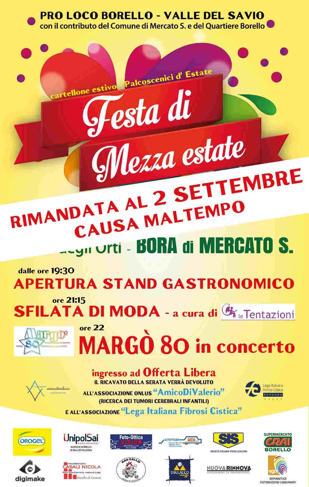 Unpli Pro Loco Emilia Romagna - Festa di Mezza Estate - Bora di Mercato