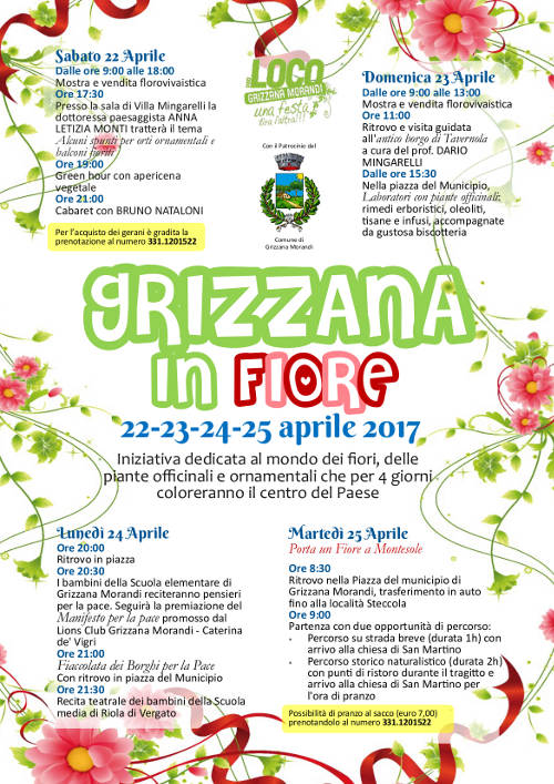 Grizzana in Fiore @ Grizzana Morandi BO | Emilia-Romagna | Italia