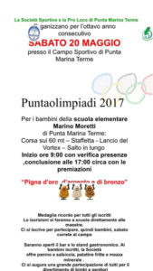 Puntaolimpiadi 2017 @ Punta Marina Terme RA | Punta Marina | Emilia-Romagna | Italia