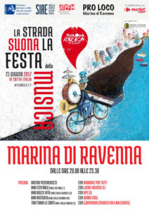 La Strada Suona la Festa della Musica @ Marina di Ravenna (RA) | Marina di Ravenna | Emilia-Romagna | Italia
