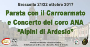 Parata e concerto degli Alpini di Ardesio