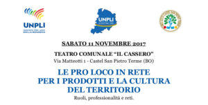 Convegno - Le Pro Loco in Rete per i Prodotti e la Cultura del Territorio @ Castel San Pietro Terme (BO) | Emilia-Romagna | Italia