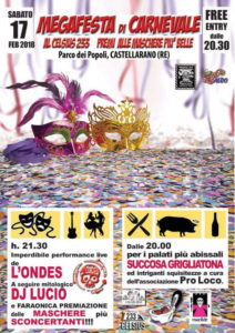 Megafesta di Carnevale @ Castellarano (RE) | Castellarano | Emilia-Romagna | Italia