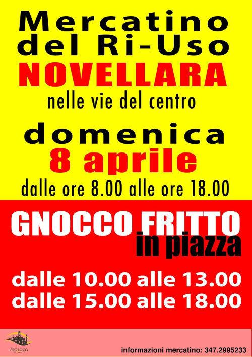 Mercatino Riuso @ Novellara (RE) | Novellara | Emilia-Romagna | Italia
