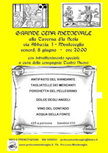 Grande Cena Medievale @ Monteveglio (BO) | Monteveglio | Emilia-Romagna | Italia