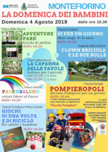 La Domenica dei Bambini @ Montefiorino