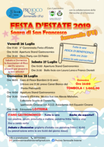 Festa d'Estate 2019 @ Serravalle (FE)