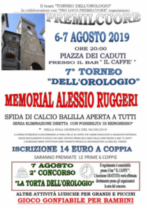 Memorial Alessio Ruggeri @ Premilcuore (FC)