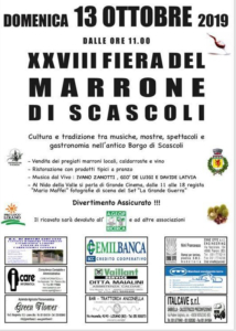 Fiera del Marrone di Scascoli @ Scascoli (BO)