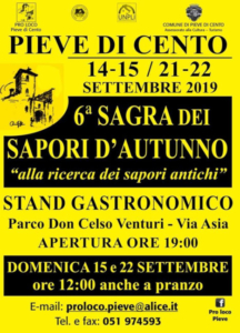 Sagra Sapori d'Autunno @ Pieve di Cento (BO)