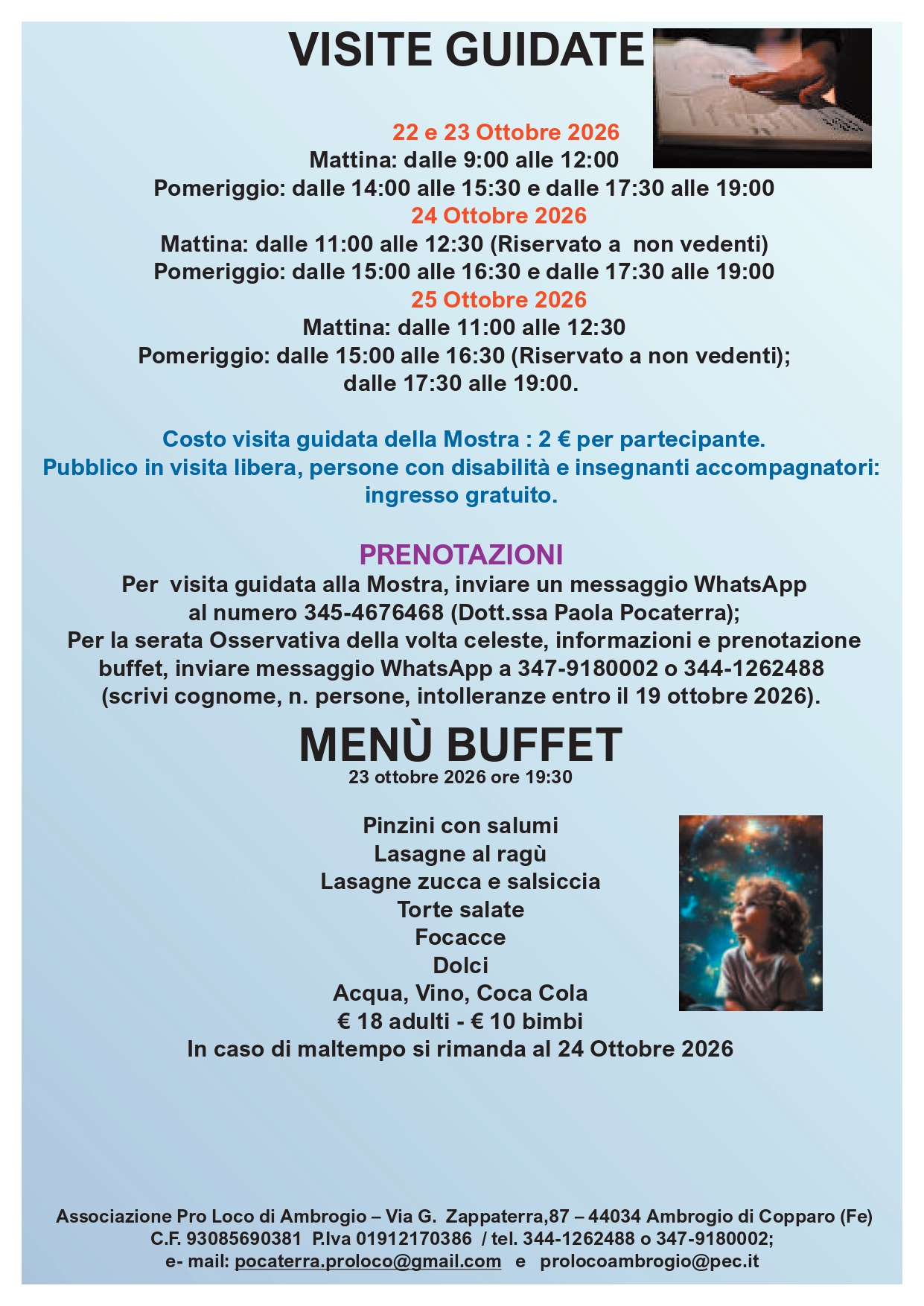 Volantino OLTRE IL BUIO LE STELLE 2